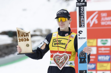 Skifliegen in Bad Mitterndorf: Domen Prevc ist der König der Kulmer Lüfte
