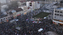 FOTO Veliki prosvjed u Nišu: Okupljeni poručili Vučiću da nezadovoljstvo nije nestalo!
