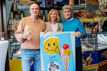 Für „Eiskönig“ Charly Temmel lernte Herbert Prohaska das Zeichnen