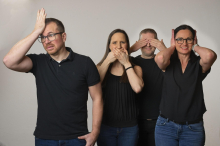 Neu gegründete Kabarettgruppe 