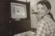 Surfen für 55 Schilling: Computer im Hinterzimmer war Star in Café