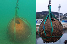 580 Kilogramm schwere Weltkriegsmine in Bucht bei Rovinj entdeckt