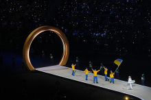 Mit Landkarte: Ukrainische Teamkleidung bei den Paralympics verboten
