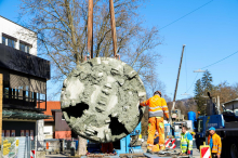 Von 9 bis 21 Uhr: „Ausweichroute“ für Radler bei der Baustelle am Grazer Hilmteich eingerichtet
