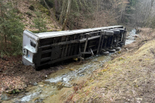 Lkw verlor in Kurve Auflieger: Pogusch nach Sperre wieder geöffnet