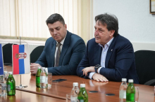 Ministar Gašić u Užicu obišao kompaniju 