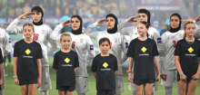 Iran: Fußballerinnen singen Hymne bei Länderspiel in Australien