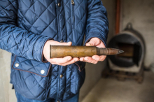 Verstorbener Grazer hinterließ Nachmieter explosive Granate