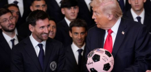 Donald Trump und Lionel Messi: Eine kuriose Ehrung im Weißen Haus