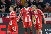 Fußball: Laimer traf bei Bayerns Heimsieg gegen Mönchengladbach