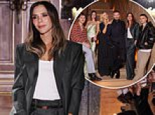 Victoria Beckham thanks her family for 'always being there to support her' after their united Paris Fashion Week appearance amid ongoing estrangement from son Brooklyn