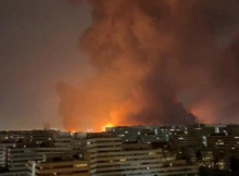 Tarča napada tudi letališče Mehrabad v Teheranu. V izraelskih napadih v Libanonu ubitih 16 ljudi.