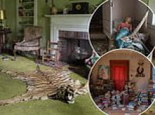 The truth about America's million-dollar mansions left to slowly rot after being deserted by their former owners