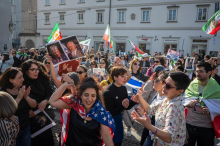 Exil-Iraner in Graz riefen: „Lang lebe der Schah!“