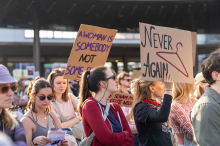 Demo zum Weltfrauentag: „Heute gehören die Straßen uns“