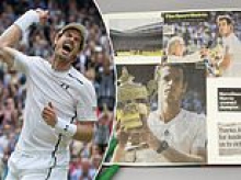 A gift of love... Sir Andy's family hands his grandad's scrapbooks to Wimbledon museum
