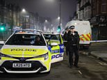 Police arrest man, 25, after 'Iranian anti-regime protester' is attacked with a bottle and then stabbed in London