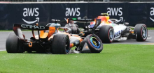 Oscar Piastri in der Formel 1: Australier zerlegt seinen McLaren beim Warmfahren in Melbourne