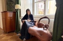 Schloss Hollenegg: So wohnt es sich mit Kunst und Kachelöfen im Bad