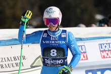 Ski Alpin: Curtoni schnappte sich den Heimsieg im Super-G