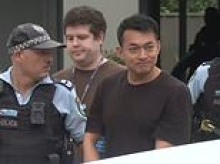 Victim of alleged fatal Sunday morning stabbing at a ritzy suburban home is identified as accused faces court