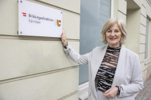 Sabine Sandrieser ist die Hüterin des Slowenischen in Kärnten