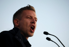 Madžarski opozicijski politik Peter Magyar poziva Rusijo, naj se ne vmešava v volitve
