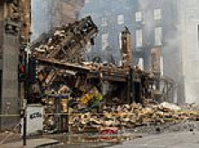 Travel chaos expected to continue as Glasgow Central remains closed today after devastating vape shop fire caused building to collapse next to train station