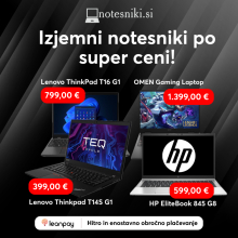 Kateri 4 notesniki so najbolj prodajani na Notesniki.si?