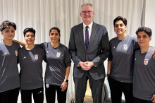 Nahost-Krieg: Australien gewährte fünf iranischen Fußballerinnen Asyl