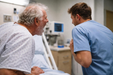 Im Krankenhaus: „Wir werden gekratzt, gebissen, bespuckt und geschlagen“