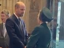 Prince William told Princess Anne: 'I've had enough of hearing his name' during 'tense' conversations between the royals at Commonwealth Day service, according to a lip reader