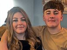 Girl, 15, found dead alongside her boyfriend, 14, at a holiday park texted her mother 'goodnight, I love you' before the pair died from suspected carbon monoxide poisoning, inquest hears