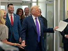 Trump's power put to the test as these colorful 17 candidates battle TODAY in 'jungle primary' to replace Marjorie Taylor Greene