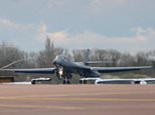 More US bombers land at RAF Fairford for Iran strikes: Arrival of three B1's takes fleet of American warplanes at UK base to 14 as Trump threatens Tehran with 'death, fire and fury'