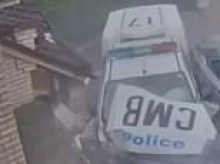 Police car crashes into Sydney home - and it's not the first time