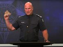 Melbourne's no-nonsense top cop makes a breathtaking plea after the alleged machete murder of a Good Samaritan security guard - as the city's street violence spirals