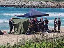 Shellharbour Beach, NSW: Horror as two British tourists drown at popular Australian beach after brave witnesses tried to save them