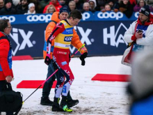 Klaebo utrpel blag pretres možganov