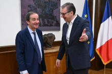 GRADIMO TEMELJE SVOJE ENERGETSKE NEZAVISNOSTI: Vučić se sastao sa predsednikom EDF, glavna tema razvoj nuklearne energije u Srbiji