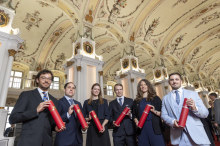 Sub Auspiciis: Sechs Grazer Studierende gehören zu smartesten Köpfen 