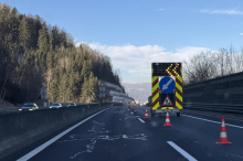 Einspurig befahrbar: Zweite Phase der S6-Sanierung bei Leoben-Ost startet