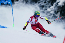 Ženski veleslalom v Äreju, prva vožnja ob 10.00