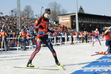 Veter krojil dogajanje na strelišču, Laegreid spet na vrhu