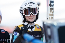 Holmenkollen: v prvi seriji Ema Klinec vodila do št. 18