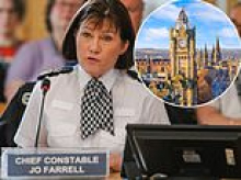 As crime soars, Scotland's police chief set for an inflation-busting pay hike taking her salary to a staggering £281,000