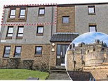 How this tiny flat near Edinburgh airport has become a bizarre target for the SNP's growing army of eco-zealots
