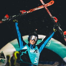 Na Downhilki tokrat slavila Leon Haberman in Daša Popenka