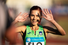 Klara Lukan v Malagi izboljšala slovenski rekord na 21 km