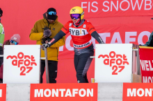 Snowboard: Jakob Dusek dank furiosem Finish Heimsieger im Montafon
